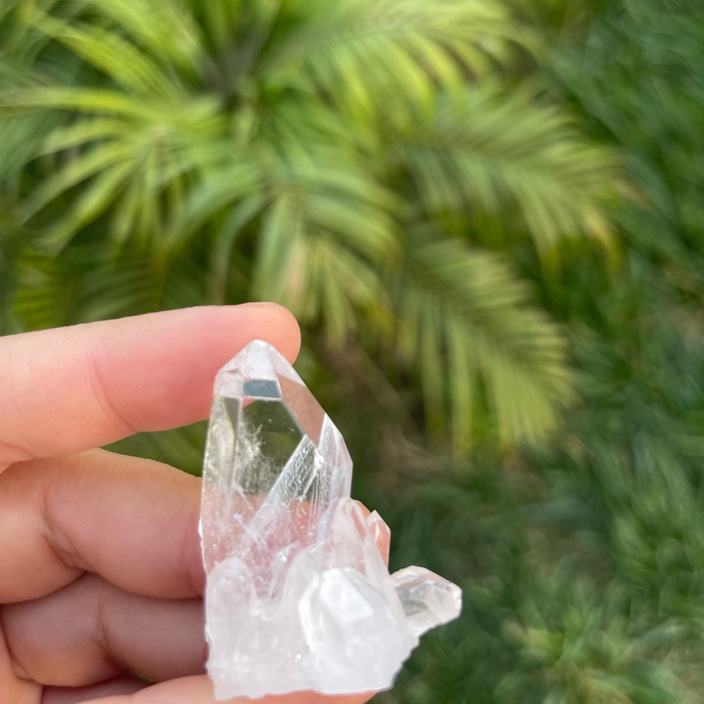 High Quality Mini Clear Quartz Cluster